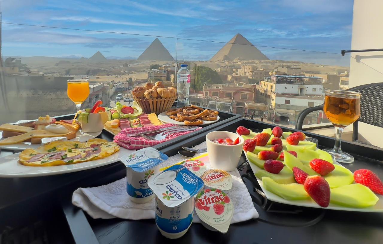Hotel Steps In Pyramids View Kafret el-Gabal Esterno foto