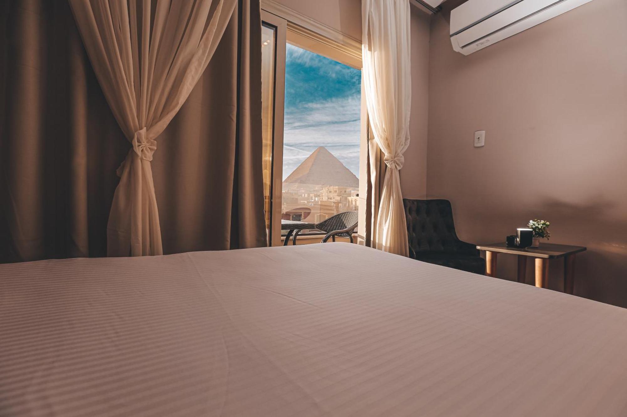 Hotel Steps In Pyramids View Kafret el-Gabal Esterno foto