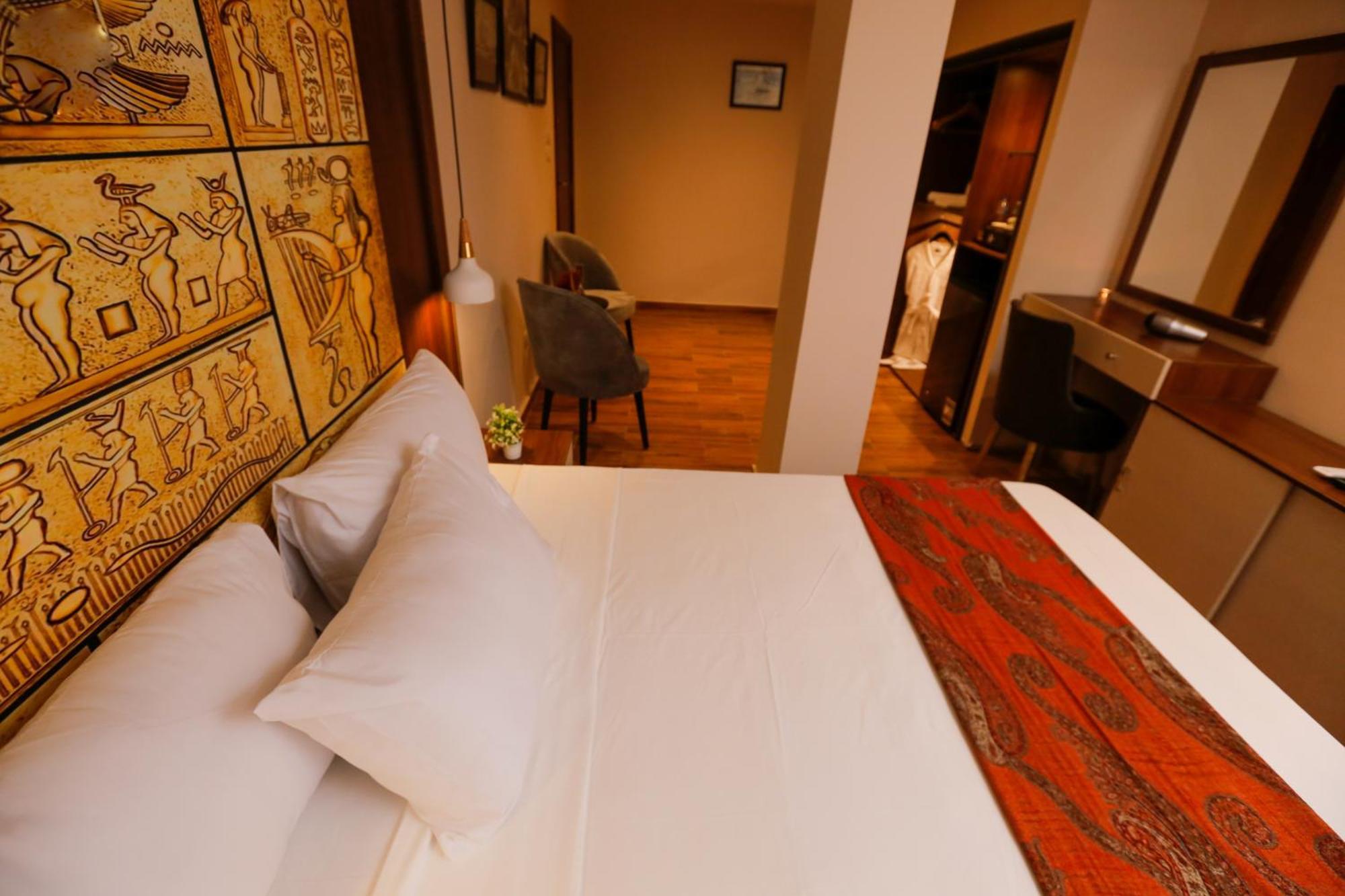 Hotel Steps In Pyramids View Kafret el-Gabal Esterno foto